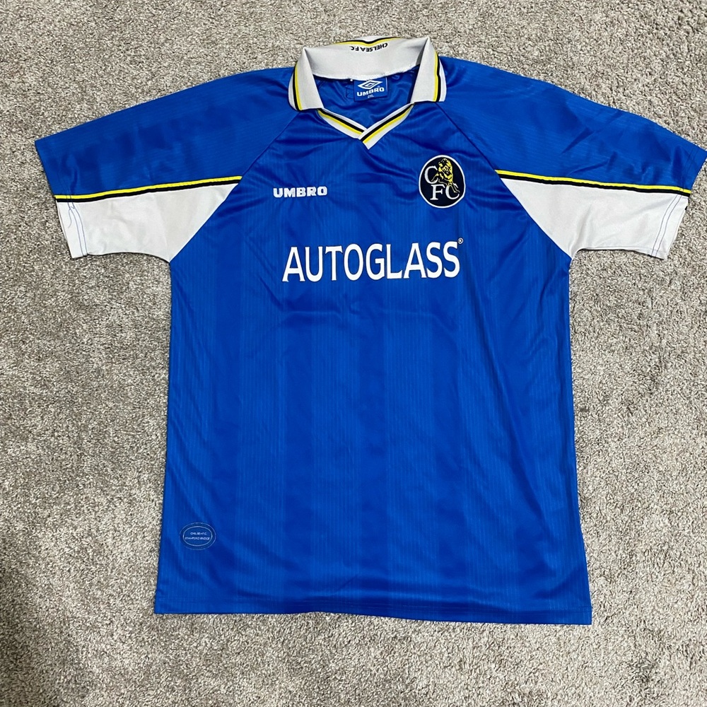 ZOLA #25 *RARE* Vintage Chelsea Home jersey. Pristine Condition 2XL